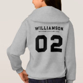 Aangepaste Hockey School Club League Naam Nummer (Achterkant)