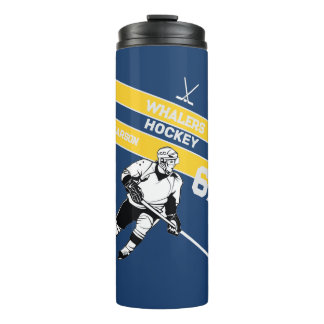 Aangepaste Hockey Travel Mug Thermosbeker