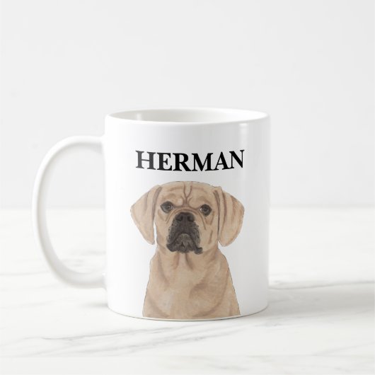 Aangepaste hoek koffiemok (Links)