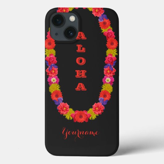 Aangepaste hoesjes van Hawaiian Lei (Achterkant)