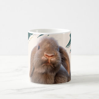 Aangepaste Holland Lop Konijn Kerst Foto Koffiemok