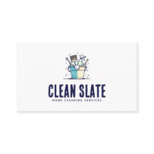 Aangepaste Home Cleaning Service QR Foto Medewerke