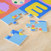 Aangepaste Home Sweet Home Legpuzzel (Zijkant)