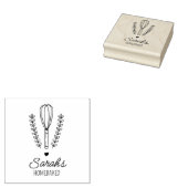 Aangepaste homebaked 	rubberstempel (Gestempeld)