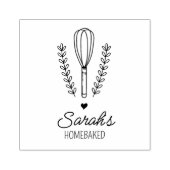 Aangepaste homebaked 	rubberstempel (Afrduk)