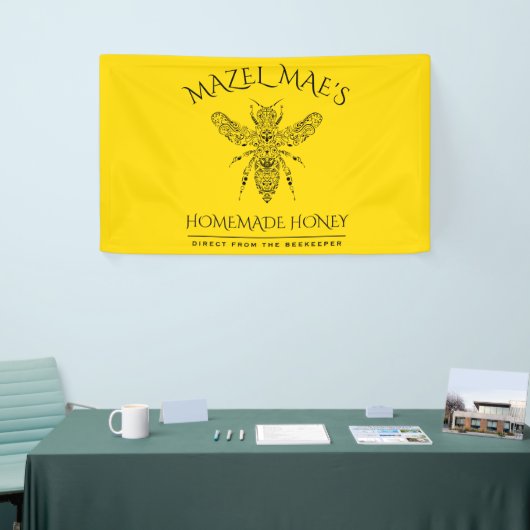 Aangepaste Homemade Honey Spandoek (Beurs)