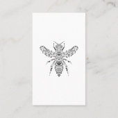 Aangepaste Homemade Honey Visitekaartje (Achterkant)