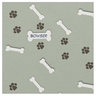 Aangepaste hond-botverbinding stof