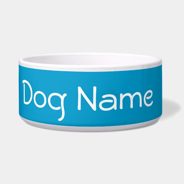 Aangepaste hond Dish Voerbakje (Voorkant)