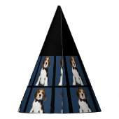 Aangepaste hond Foto 7e verjaardagsfeestje Pet Feesthoedjes (Achterkant)