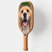 Aangepaste hond Foto Pickleball Paddle (Links)