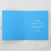 Aangepaste Hond, Kat, Huisdier Foto Vaderdag Roos  Kaart (Binnen)