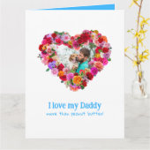 Aangepaste Hond, Kat, Huisdier Foto Vaderdag Roos  Kaart (Gele Bloem)