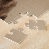 Aangepaste hond met kerstmis onze goede hond legpuzzel (Zijkant)