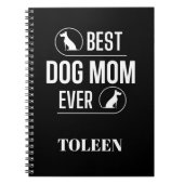 Aangepaste hond notitieboek (Voorkant)