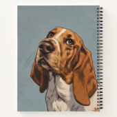 Aangepaste hond notitieboek (Achterkant)