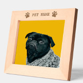 Aangepaste Hond Pet Naam Paw Aangepaste gegraveerd