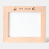 Aangepaste Hond Pet Naam Paw Aangepaste gegraveerd (Voorkant)