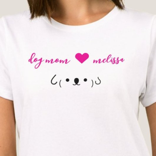 Aangepaste hond t-shirt