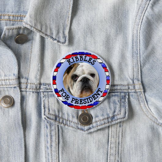 Aangepaste hond voor President Button (In situ)
