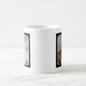 Aangepaste Hondenfoto Pawprints Koffie Mok (Center)