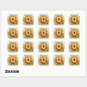 Aangepaste honing bijen sticker (Vel)