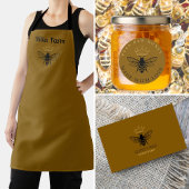 Aangepaste Honingbijen Apiarist Imker Chef Boerder Schort
