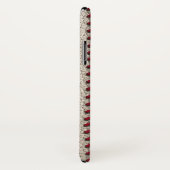 Aangepaste honkbalspeler Aanpasbare nummer naam Case-Mate iPhone Case (Achterkant / rechts)