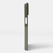 Aangepaste Horizontale Split Moss Groene iPhone 13 Hoesje (Rechterkant)