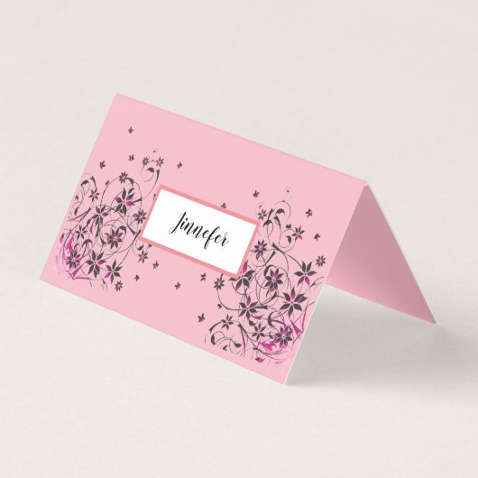 Aangepaste horizontale tapekaart kaart (Voorkant)