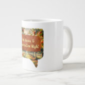 Aangepaste Hot Cocoa & Gesprek Nacht Mok (Voorkant rechts)