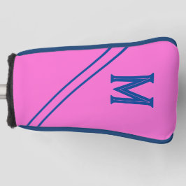 Aangepaste Hot Pink Golf Putter Head Hoesje Golfheadcover