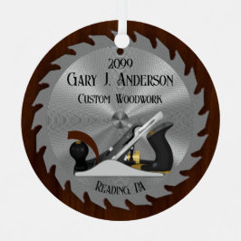 Aangepaste houtbewerking zaagblad schaafmachine metalen ornament