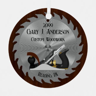 Aangepaste houtbewerking zaagblad schaafmachine metalen ornament