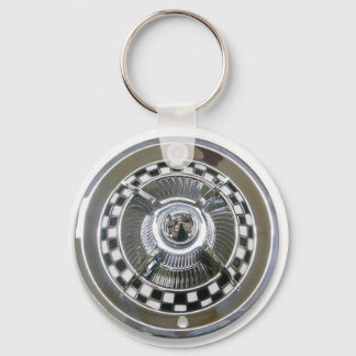 Aangepaste hubcap sleutelhanger