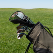 Aangepaste huisdier Beagle Dog Foto gepersonalisee Golfheadcover (Insitu)