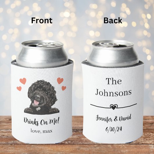 Aangepaste huisdier bruiloft Koelbox Blikjeskoeler