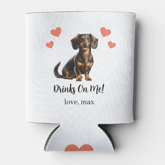 Aangepaste huisdier bruiloft Koelbox Blikjeskoeler (Voorkant)