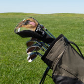 Aangepaste huisdier Duitse herder hond foto gepers Golfheadcover (Insitu)