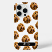 Aangepaste huisdier foto en naam telefoonhoesje Case-Mate iPhone case (Achterkant)