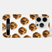 Aangepaste huisdier foto en naam telefoonhoesje Case-Mate iPhone case (Achterkant (horizontaal))