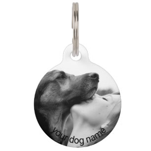 Aangepaste huisdier foto hond liefhebber aandenken huisdierpenning