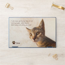 Aangepaste Huisdier Foto Kat Hond met Naam Quote S