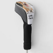 Aangepaste Huisdier Hond Foto Gepersonaliseerde Go Golfheadcover (Schuin)