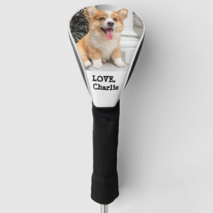 Aangepaste Huisdier Hond Foto Gepersonaliseerde Go Golfheadcover