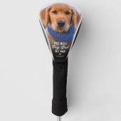 Aangepaste huisdier hond papa foto golfheadcover (Voorkant)