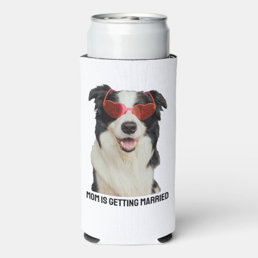 Aangepaste huisdier minnaar hond of kat bruiloft a (Seltzer Achterkant)