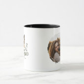 Aangepaste Huisdier Portret Hond Mam Duitse Herder Mok (Midden)