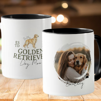 Aangepaste Huisdier Portret Hond Mama Golden Retri Mok