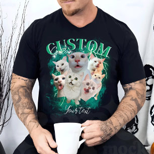 Aangepaste Huisdier, Retro Graphic 90s Pet Bootleg T-shirt